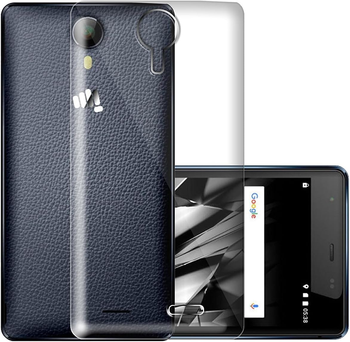 Ecellstreet Micromax Canvas 5 Lite Q462 / Q463 Transparent Soft Back Cover
