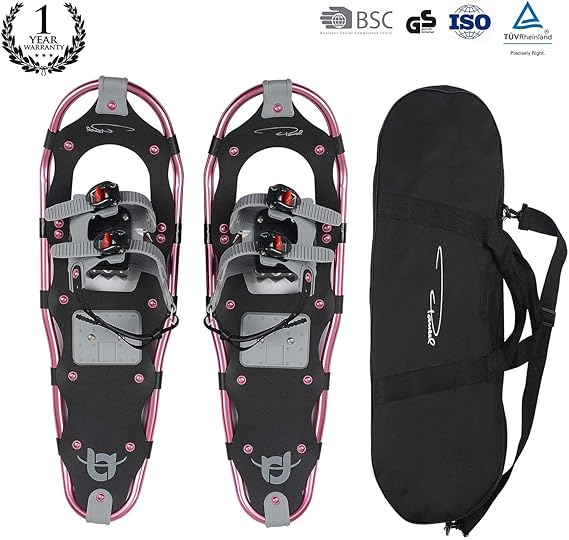 Pansel All Terrain Snowshoes Lightweight Aluminum Alloy Snow Shoes