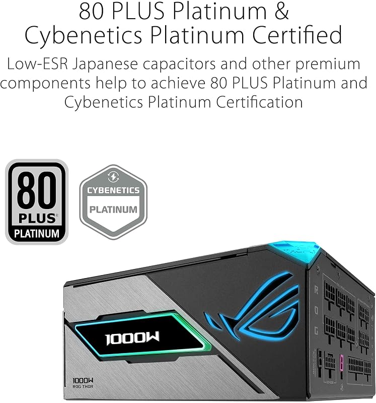 ROG Thor 1000W Platinum III Gaming Netzteil