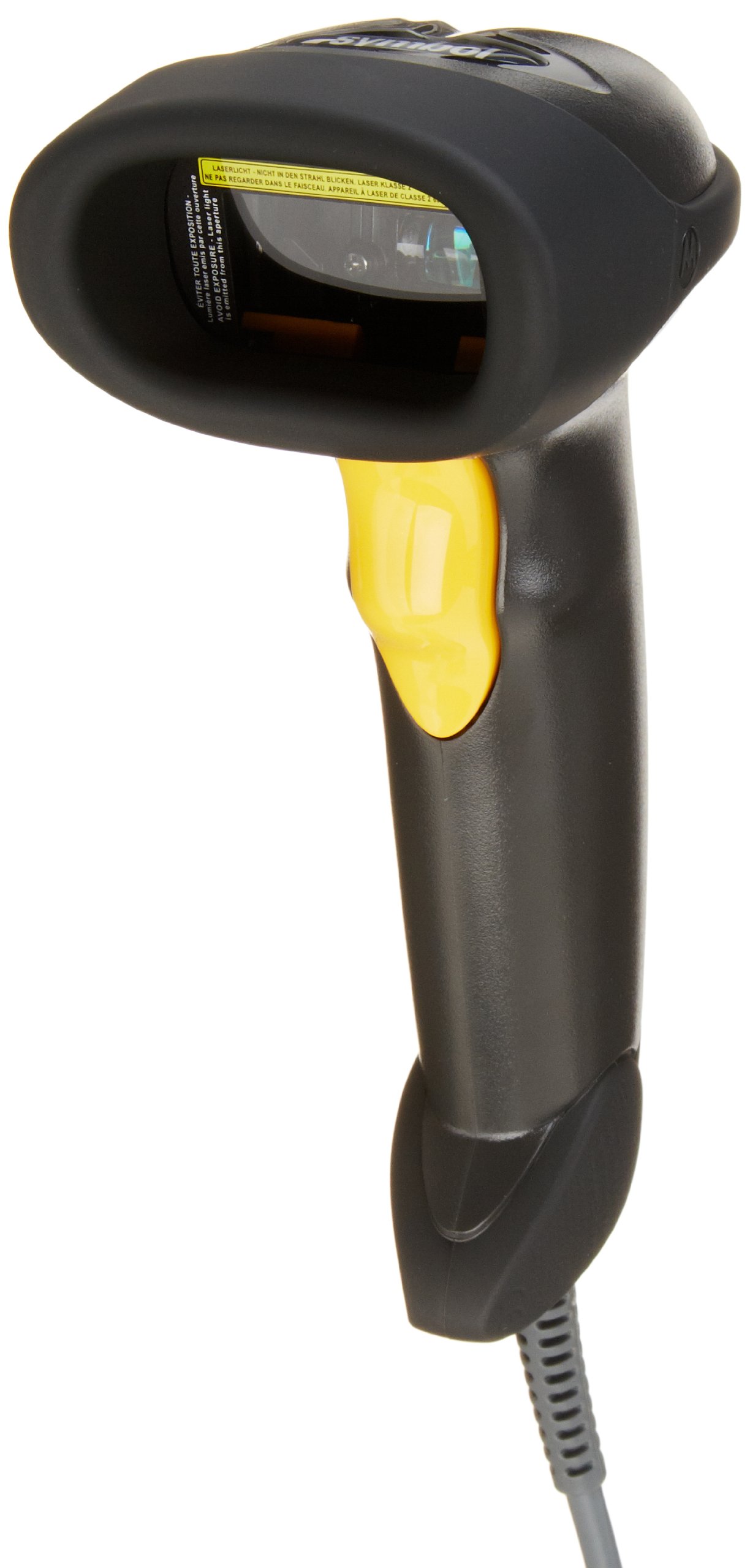 Symbol LS2208 General Purpose Handheld 1D Bi-Directional Laser Barcode Scanner, Black