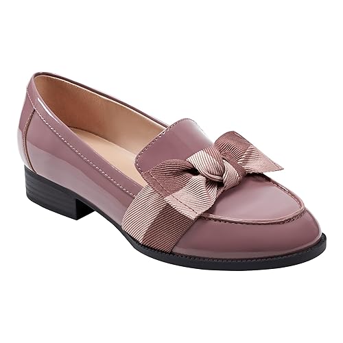 Bandolino Women's LINDIO Loafer, Dark Mauve 660, 10 Wide