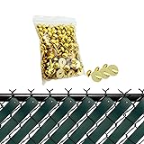 XKMT- Gold Brass Fasteners For Chain Link Fence