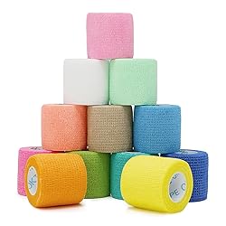 OK TAPE 12 Rolls Self Adhesive Bandage