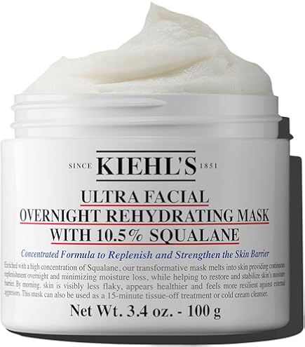Amazon.com: Kiehl's Calendula Petal Infused Calming Mask, Hydrating &  Soothing Gel Face Mask for All Skin Types, Refreshes Dry Skin, with  Calendula & Aloe Vera, Paraben-free, Fragrance-free - 3.4 fl oz :
