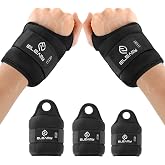 ELEAMY Wrist Weights for Women &amp; Men - 0.5/1/1.5/2/3lb*2 Pairs | Premium ice silk fabric, Thumb loops lock, comfortable &amp; tear resistant. For walking, running, yoga, fitness and more.