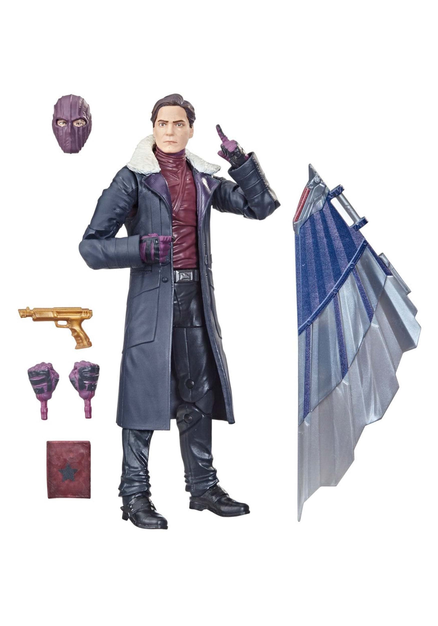 Hasbro Marvel Avengers Legends Series Avengers 15-cm Action Figure Toy Baron Zemo, Premium Design and 5 Accessories, For Kids Age 4 And Up multicolor