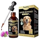 POPPAW Milk Thistle for Dogs – 9-in-1 Liver and