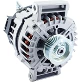 BDELI 11265N Alternator Replacement New for Chevrolet Malibu 08-12 2.4L | Cobalt 08-10 2.2 2.4L, Pontiac G5 08-10 2.2 2.4L, Saturn Aura 08-09, Sky 2008, Vue 08-10 2.4L, 15828450 22762984