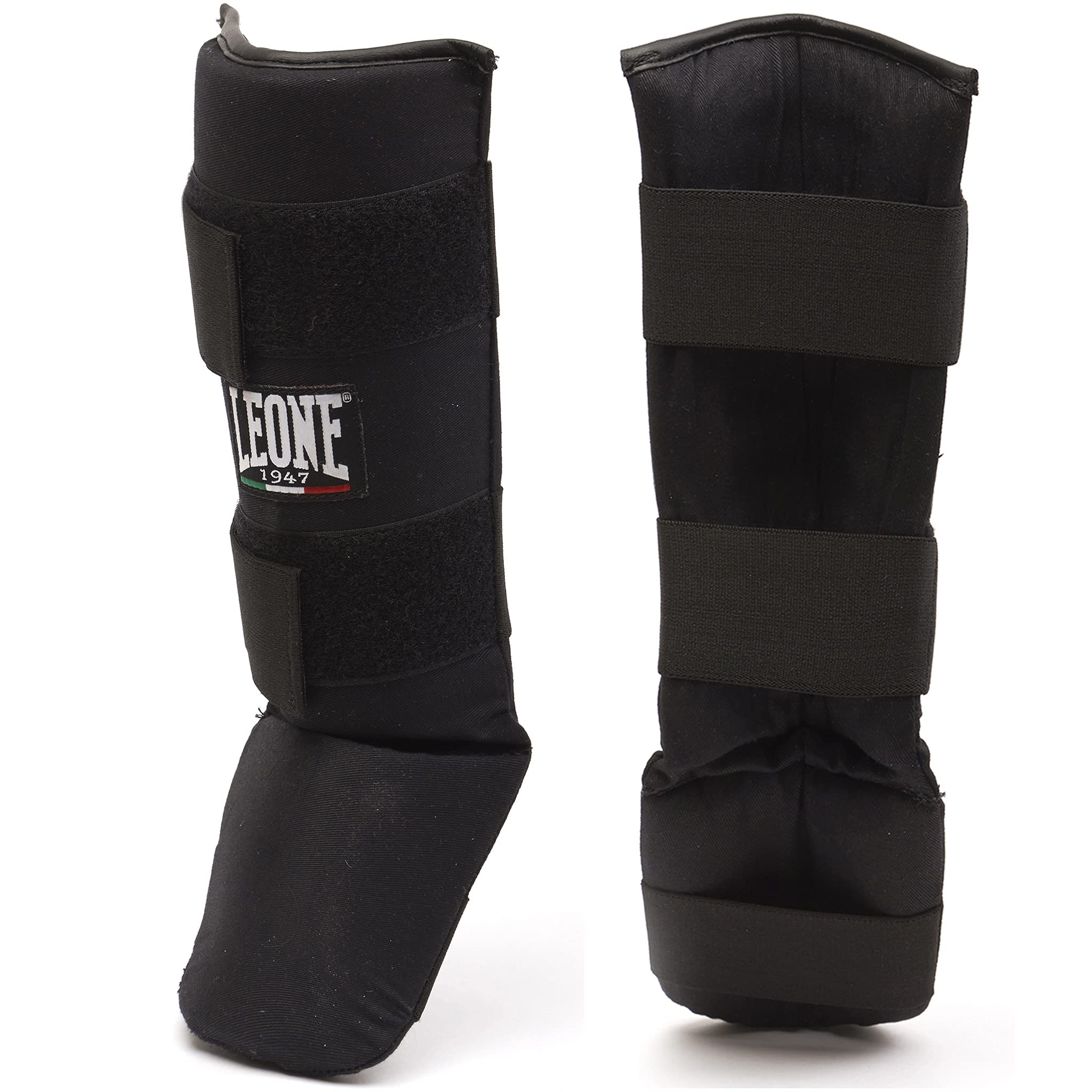 LEONE 1947, Basic ShinGuard, Unisex Child, Black, S, PT132J