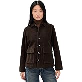 JOE'S JEANS Women's The Faux Suede Chore Coat