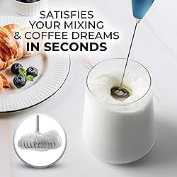 Zulay Kitchen Powerful Milk Frother Wand - Ultra