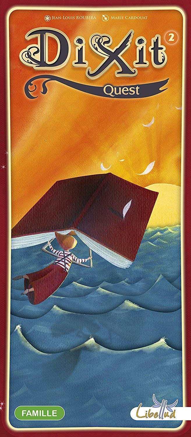 Asmodee Dixit: Quest Board Game Expansion, Italian Edition, 8-99 Years — image 1