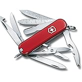 Victorinox Swiss Army Minichamp Pocket Knife, Red, 58mm