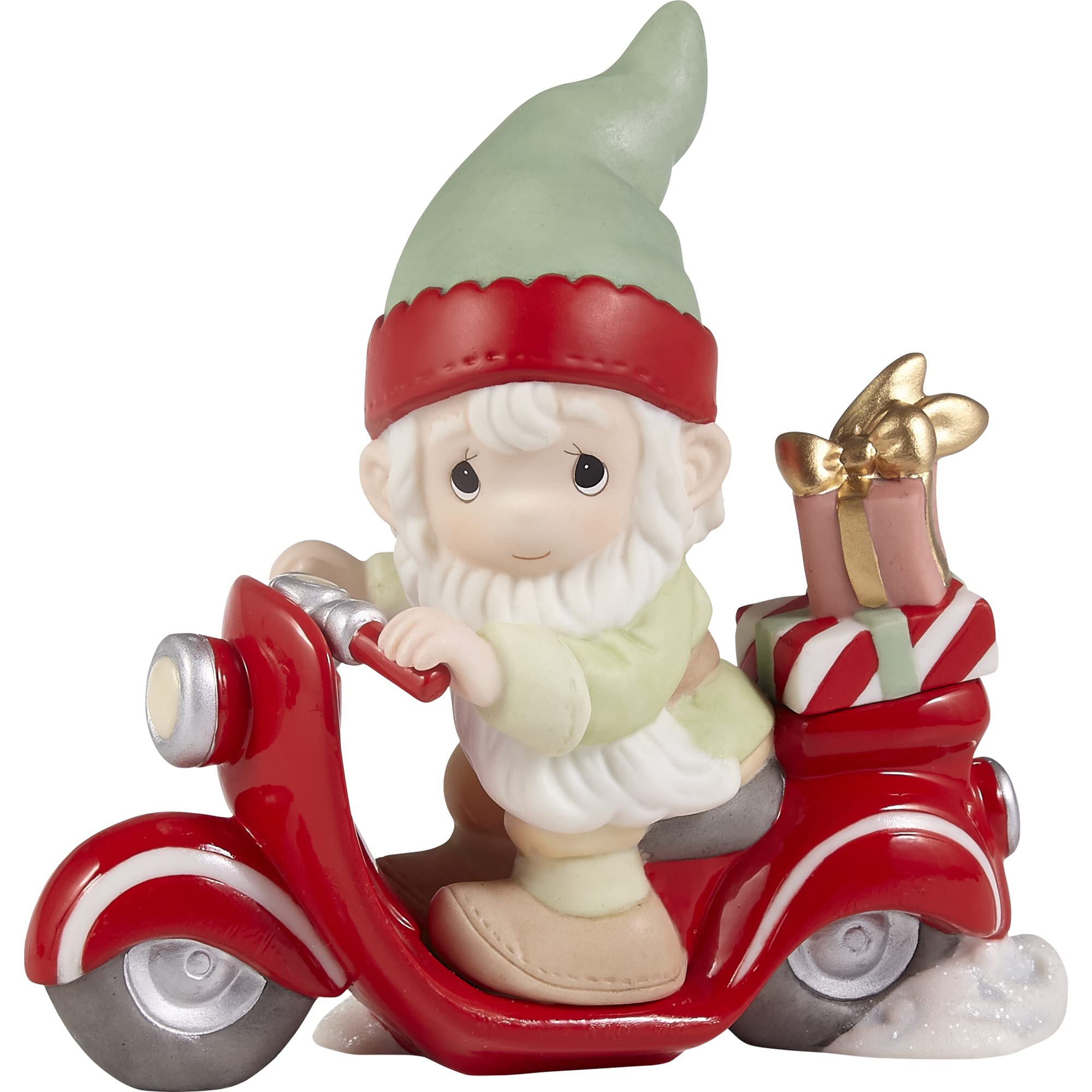 Precious Moments 221037 I’ll Be Gnome for Christmas Porcelain Figurine