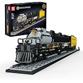 Mould King Big Boy Locomotive Building Kit with Base, Articulated Steam Locomotive Train Block Set for Adults, Scale Model for Adults Trains Lovers, Ideal Gift for Home D&eacute;cor (3040 PCS)