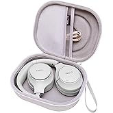 LTGEM Headphone Case Compatible with JBL Tune 510BT/520BT/720BT/770NC & JBL Live 460NC/660NC/670NC/770NC/760NC & JBL Junior 470NC /Junior 320BT/JR 460NC & TOZO HT2 Headphones, White(Case Only)