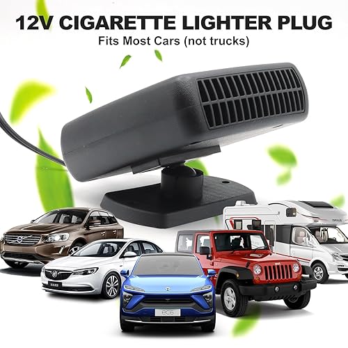 12v 200W Car Heater, Portable Car Heater and Defroster, Windshield