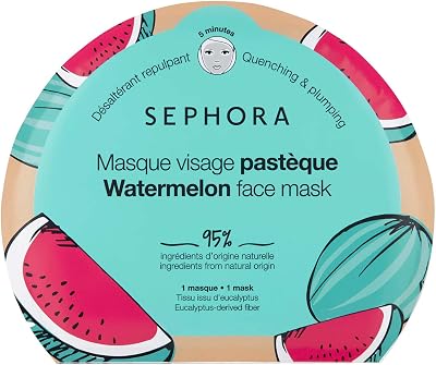 Sephora Collection Natural Watermelon Face Mask Sheet Hydrating Refreshing