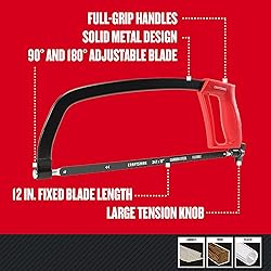 CRAFTSMAN Hand Saw, 12-Inch Hacksaw