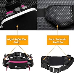Number-one Running Belt with Water Bottles