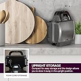 Andrew James Deep Fill 4 Slice Toasted Sandwich Maker 900W view 7