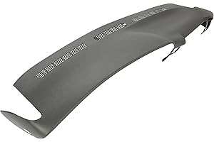KUAFU Dash Board Cover Compatible with 1999-2007 Chevy Tahoe Suburban Silverado Avalanche GMC Yukon Sierra 1500 2500 3500 Cover Cap Overlay Dashboard Dark Grey
