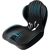 Lizjarol Extra Large Seat Cushion - Memory Foam Cushion for Office Chair, Car Seat, Airplane - Sciatica & Hip & Coccyx Pain Relief Desk Chair Cushion for Long Sitting Office Workers, Car Drivers