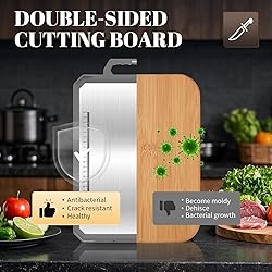Cutting Board Double Sided, Large Size
