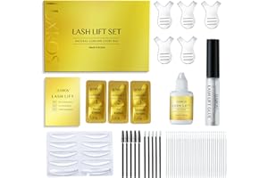 AYASAL Lash Lift Kit for Eyelash Perm: Advanced Korean Thio-Free Keratin Formula for Long-Lasting Curl – Gentle Lash Lifting Set for Home or Professional Use – Also Great for Brow Lamination