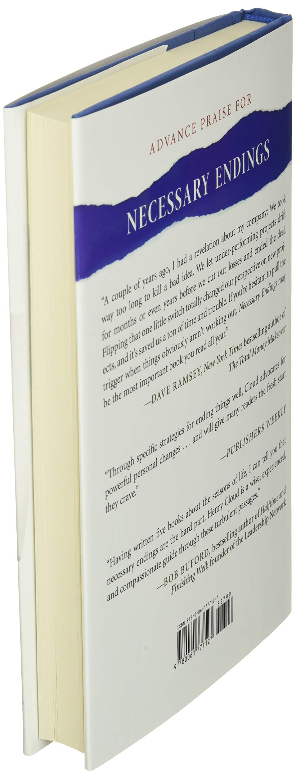 Necessary Endings: The Employees, Businesses, and Relationships That All of Us Have to Give Up in Order to Move Forward