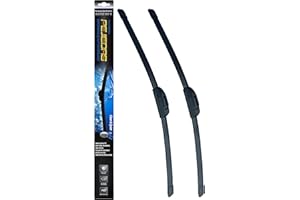 PEJIEDAS OEM Quality Front Wiper Blades, Replacement for 1995-2004 Toyota Tacoma/ 1984-2002 Toyota 4Runner, OE Original Style (17 Inch + 17 Inch Front Wiper Blades)