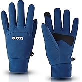 OOZi Winter Gloves Men Women Thermal Gloves Touchscreen Midweight Liner for Running Biking Driving Hiking