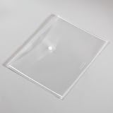 eco-eco A4 50% Recycled Clear Wallet with Press Stud 310x238mm Pack 25 view 4