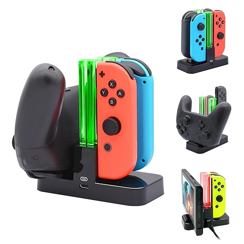 FastSnail Controller Charger for Nintendo Switch OLED Model for