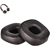 Major III Earpads Replacement Ear Pads Cushions Muffs Repair Parts Compatible with Marshall Major III 3 Wired/Wireless Bluetooth On-Ear Headphone (Brown)