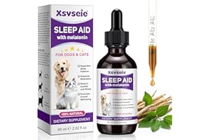 Melatonin for Dogs, Dog Melatonin for Small Dogs & Large Dogs, Melatonin for Sleep Relieves Anxiety and Stress, Helps Calm an