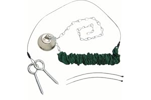 Songbird Essentials Squngee Squirrel Feeder, Amusing Bungee and Bell Squirrel Feeder, Holds 2 Ears of Corn