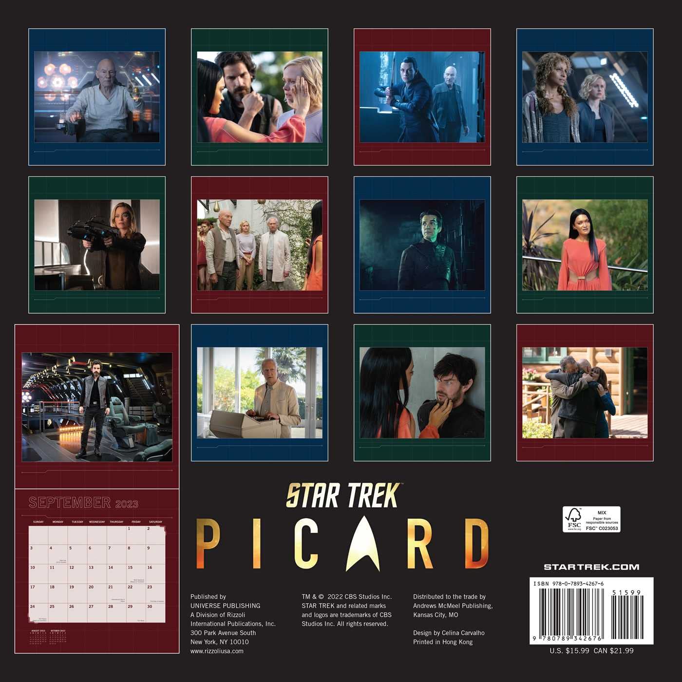 Luc Calendar 2023 Amazon.com: Star Trek: Picard 2023 Wall Calendar: 9780789342676: Cbs: Books