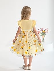 Sinhoon Toddler Girl Tulle Dress Summer Ruffle