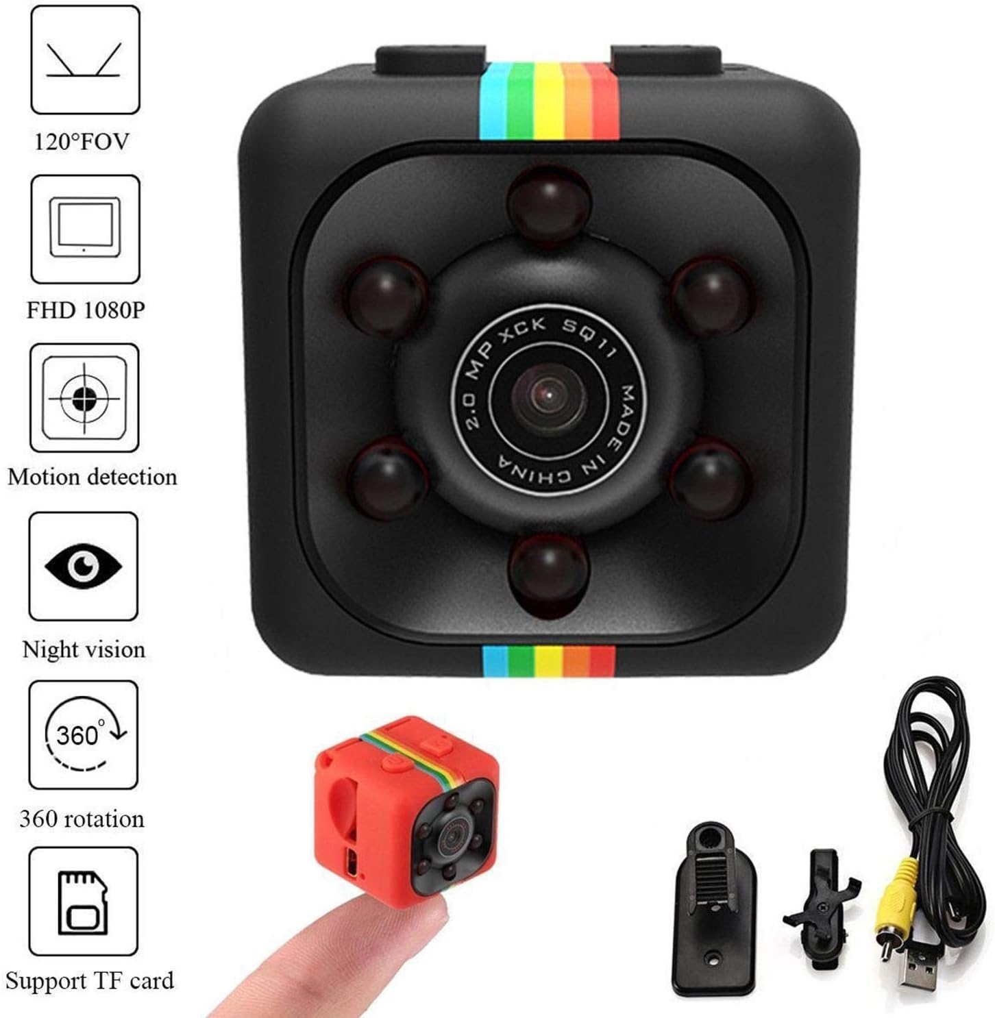 Telecamera Corporea 1080p HD Con Visione Notturna Per Forze Dell'Ordine - Modello Cs02