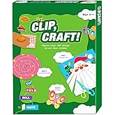 Toddler Scissor Skills Activity Book, Fun Arts and Crafts for Kids 4-6, Preschool Learning Toys Fine Motor Skill Cutting Art kit, 2 Safety Scissors, Birthday Gifts for Girls & Boys Ages 3, 4, 5, 6, 7