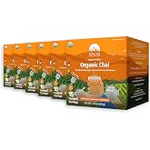 NEPAL TEA Organic Chai Tea Bags from the Himalayas, Chai Spice Blend - 15 Pyramid Tea Bags, Single Origin Chai Spice Tea - Black Tea Bags, Loose Leaf Tea Inside (Nepali Breakfast), 6 Pack