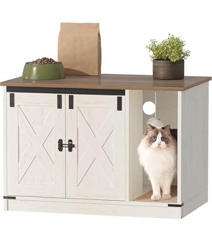 Arenero Gatos Mueble THE REFINED FELINE Gabinete Arenero Para