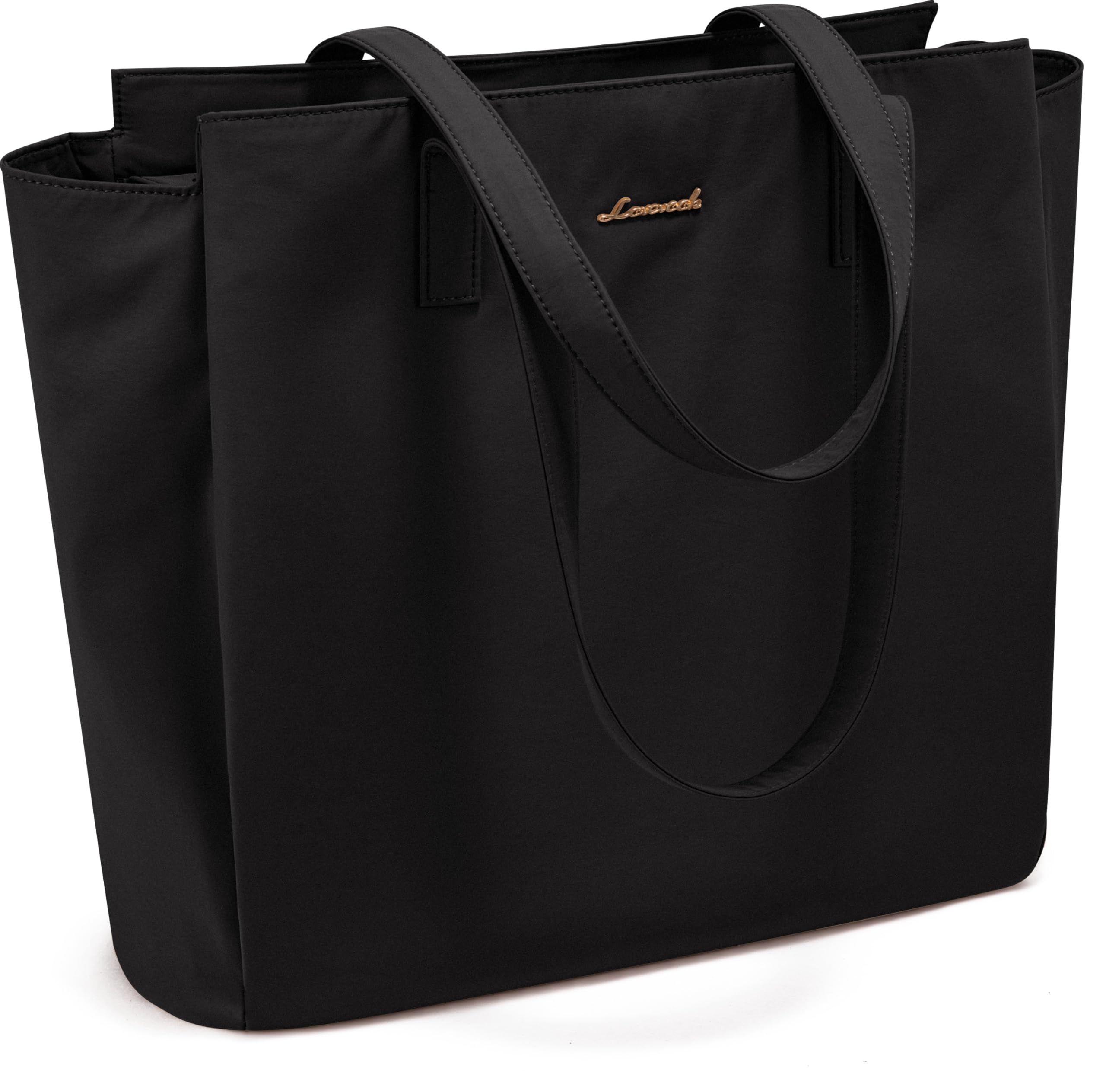 Photo 1 of LOVEVOOK Tote Bag For Women, Travel Work Tote with Zipper Fits 15.6'' Laptop, Large Shoulder Handbag, Carry on Bag for Teacher Nurse Gym