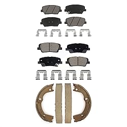 Transit Auto Front Rear Ceramic Brake Pads And