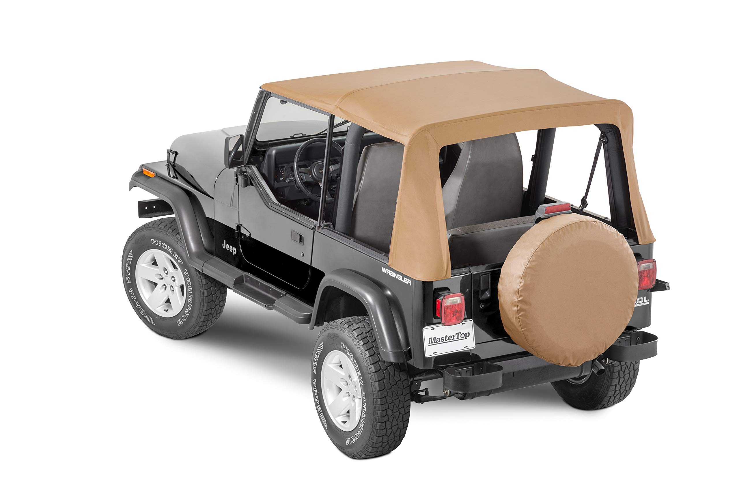 MasterTop Complete Soft Top Replacement Kit in Spice Diamond Sail Cloth