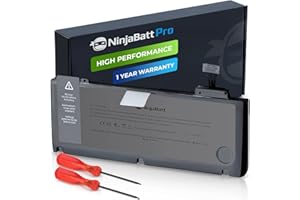 NinjaBatt Battery A1278 A1322 for Apple MacBook Pro 13"" [Mid 2012 2010 2009 Early 2011 Late 2011] - High Performance [76.56Wh/11.6Vv]