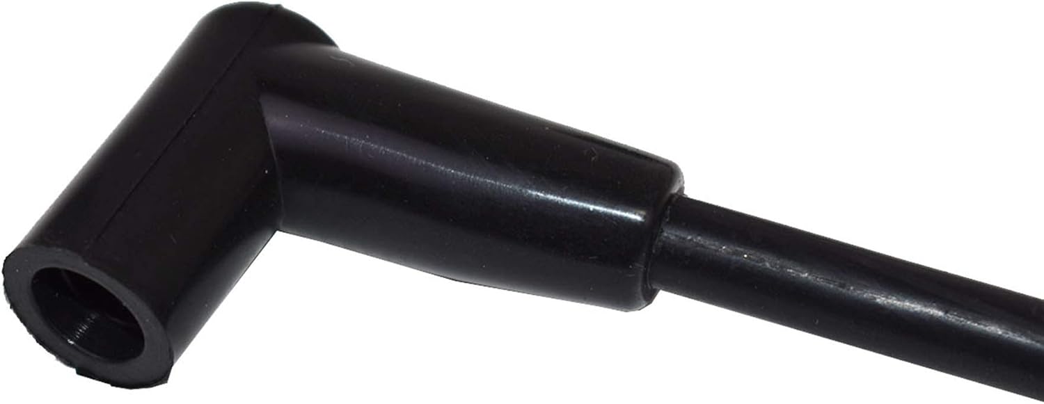 A-Team Performance Silicone Spark Plug Wires Set High Performance Compatible with SBC Small Block Chevy Chevrolet GMC Under The Exhaust Wires HEI 283 305 307 327 350 400 Black 8.0mm: Industrial & Scientific
