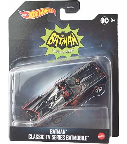 ミニカー BATMAN 1966 TV Batmobile 1/18 Mattel Amazon.com: Mattel Hot Wheels 1:18 1966 TV Series Batmobile