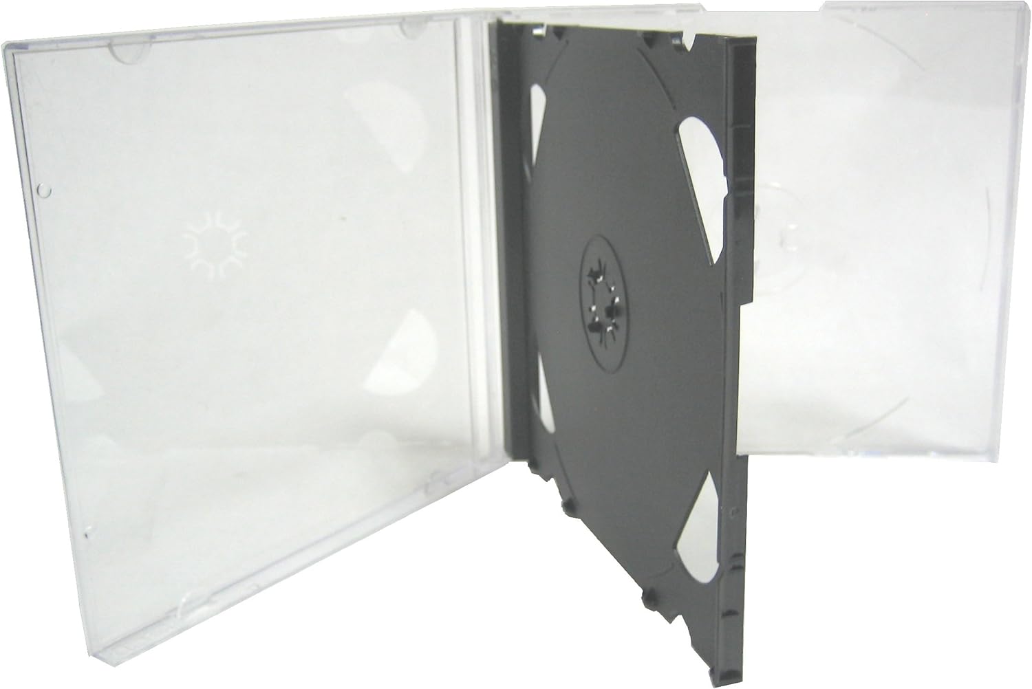 3 CD SLIM JEWEL CASE W/ BLACK TRAY, TRIPLE DISC Amazon.co.uk Electronics